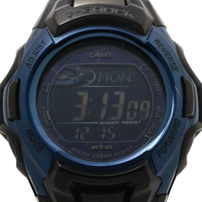 Pre-owned Casio Plastic Stainless Steel Wristwatch () In Multi