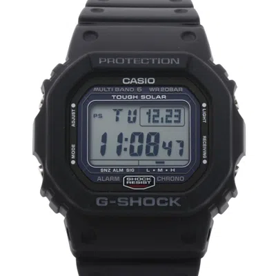 Pre-owned Casio Plastic Stainless Steel Wristwatch () In Multi