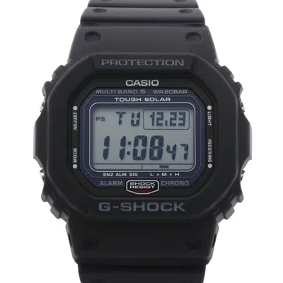 Pre-owned Casio Plastic Stainless Steel Wristwatch () In Multi