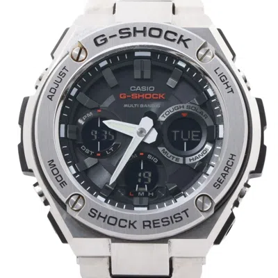 Pre-owned Casio Plastic Stainless Steel Wristwatch () In Multi