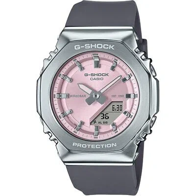 Pre-owned Casio Pls  G-shock Minimal Design Gm-s2110-4ajf Trendy Pink Dial In Octagonal