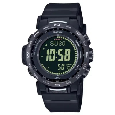 Casio Pro Trek - Super-twisted Nematic Display In Black