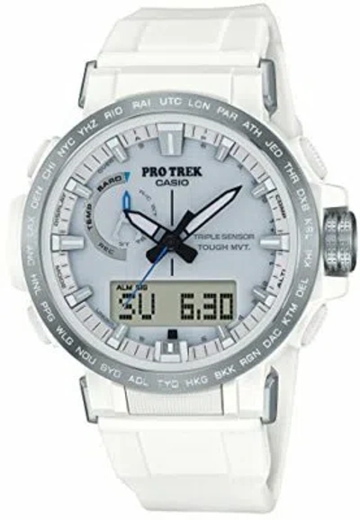 Pre-owned Casio Pro Trek Climber Line Prw-60-7ajf Men's Watch 2018 Multiband 6