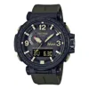 Casio Pro Trek Nanga Quartz Analog Watch 'black Olive Green'