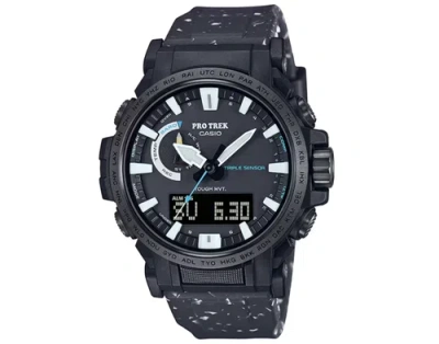 Pre-owned Casio Pro Trek Prw-61nj-1jr Climber Line Jnature Conservation Association Collab