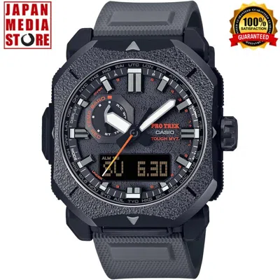 Pre-owned Casio Pro Trek Prw-6900bf-1jf Climber Line Radio Solar Men Watch Limited Model