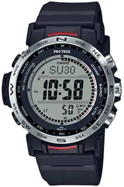 Pre-owned Casio [] Pro Trek Wristwatch [domestic Genuine] Climber Line Radio Solar Biomass
