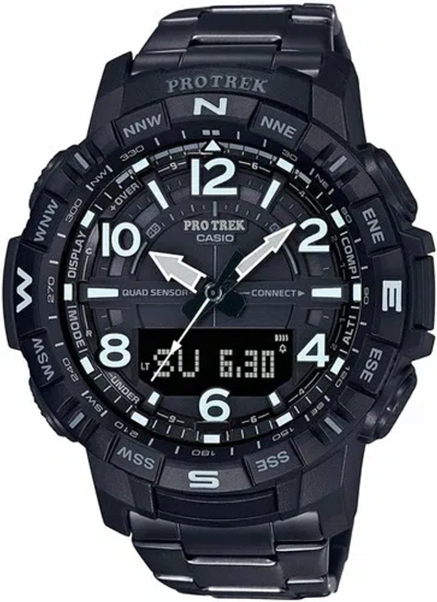 Pre-owned Casio Protrek Climber Line Prt-b50yt-1jf Men Watch In Box