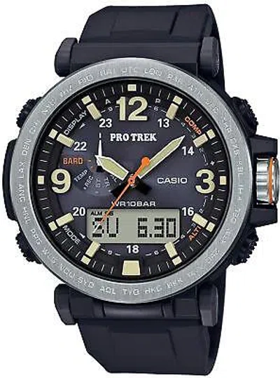 Pre-owned Casio Protrek Prg-600-1jf Tough Solar Men's Watch Japan Domestic Version