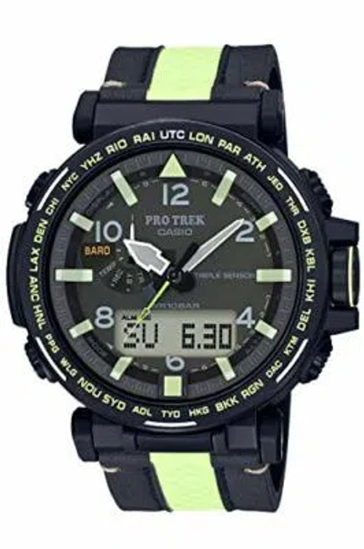 Pre-owned Casio Protrek Prg-650yl-3jf Solar Men's Watch In Box From Japan