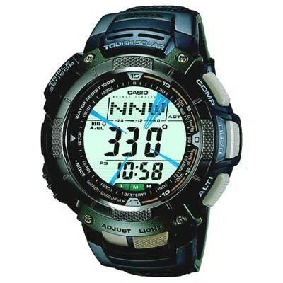 Pre-owned Casio Protrek Triple Sensor Men's Watch Prg-80l-2