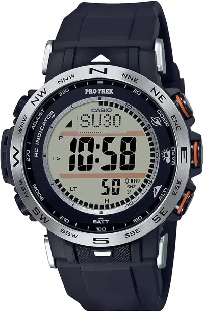 Pre-owned Casio Prw-30-1ajf Protrek Prw-30 Series Solar Radio Men's Watch F/s