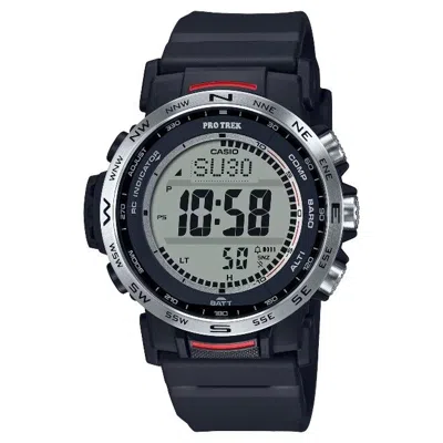 Pre-owned Casio Prw-35-1a  Pro Trek Radio-controlled Solar Powered Altimeter Barometer
