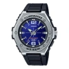 Casio Quartz Analog Watch 'silver Navy' In Metallic