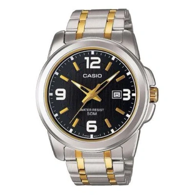 Casio Quartz Gold/ Sports Unisex Mens Silver Analog In Gray