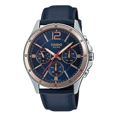 Casio Quartz Limited Edition Waterproof Mens Blue Analog