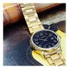 Casio Quartz Stainless Steel Strap Waterproof Mens Black Analog In Gold