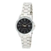 Casio Quartz Waterproof Black Analog In Metallic