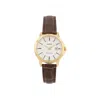Casio Quartz Waterproof Brown Analog