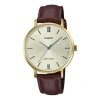 Casio Quartz Waterproof Brown Analog