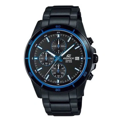 Casio Quartz Waterproof Edifice Mens Blueblack Analog