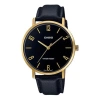 Casio Quartz Waterproof Mens Black Analog