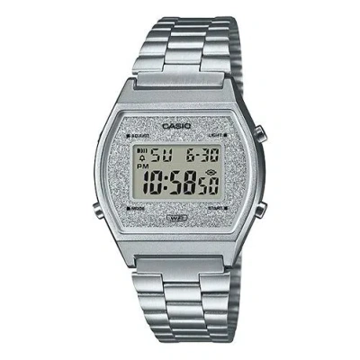 Casio Quartz Waterproof Mens Silver Digital