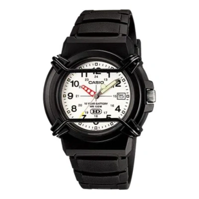 CASIO CASIO QUARTZ WATERPROOF MENS WHITE ANALOG