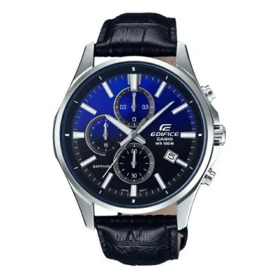 Casio Quartz Waterproof Sapphire Crystal Edifice Blue Mens Royal Blue Analog