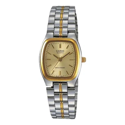 Casio Quartz Waterproof Silver Analog In Metallic