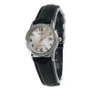 Casio Quartz Waterproof Silver Analog In Black