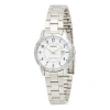 Casio Quartz Waterproof Silver Analog In Metallic