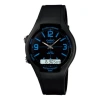 Casio Quartz Waterproof Sports Mens Black Analog/digital Combo