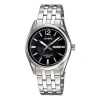 Casio Quartz Waterproof Stainless Steel Strap Black Analog