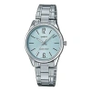 Casio Quartz Waterproof Stainless Steel Strap Silver Analog