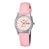 Casio Quartz Waterproof White Analog In Pink