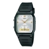 Casio Quartz Waterproof White Dial Mens White Analog/digital Combo