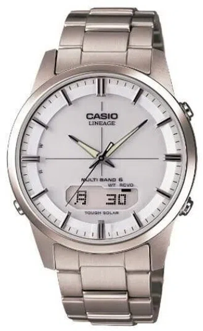 Pre-owned Casio Radio Solar Lineage Lcw-m170td-7ajf Titanium