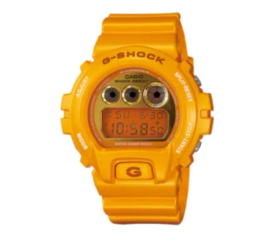 Pre-owned Casio Rare  G-shock Metallic Colors Men's Watch Dw-6900sb-9 Yellow