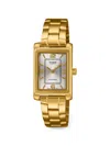 Casio Rectangular 32mm Watch In Gold