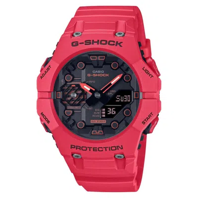 Casio Resin Men's Watch In Red