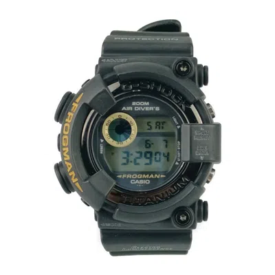 Pre-owned Casio Resin Titanium Wristwatch () In Multi