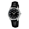 Casio Retropointer Serieswatch Classicleather Black Quartz Waterproof Black Dial Black Analog