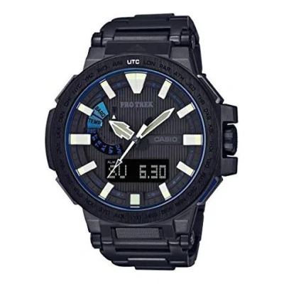 Casio Sapphire Crystal Waterproof Sports Mens Black Analog/digital Combo