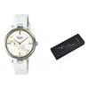Casio Sheen Analog Watch 'sapphire Crystal White' In Neutral