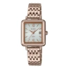 Casio Sheen Business Analog Watch 'rose Gold White'