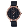 Casio Sheen Quartz Waterproof Sapphire Crystal Black Analog