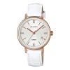 Casio Sheen Quartz Waterproof Sapphire Crystal White Analog In Neutral