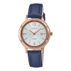 Casio Sheen Sapphire Crystal Quartz Waterproof Dark Blue Analog