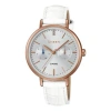 Casio Sheen Series Waterproof White Silver Analog In Gold